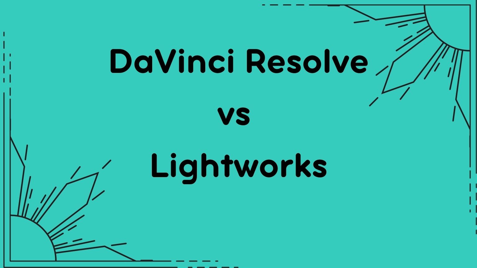 lightworks vs davinci resolve free