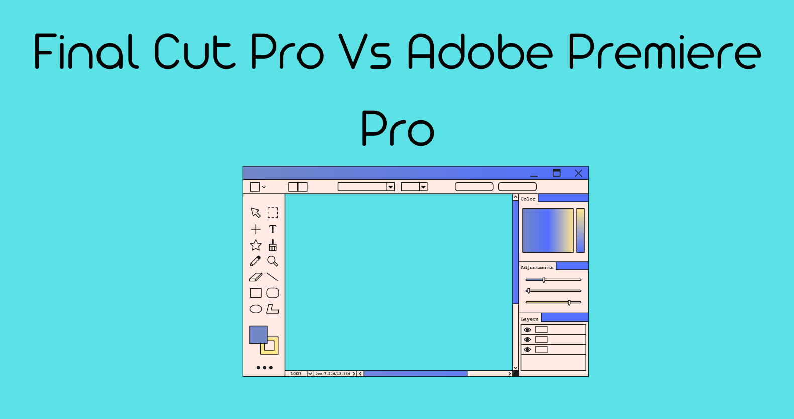 Final Cut Pro Vs Adobe Premiere Pro Best Video Editing Tool in 2020