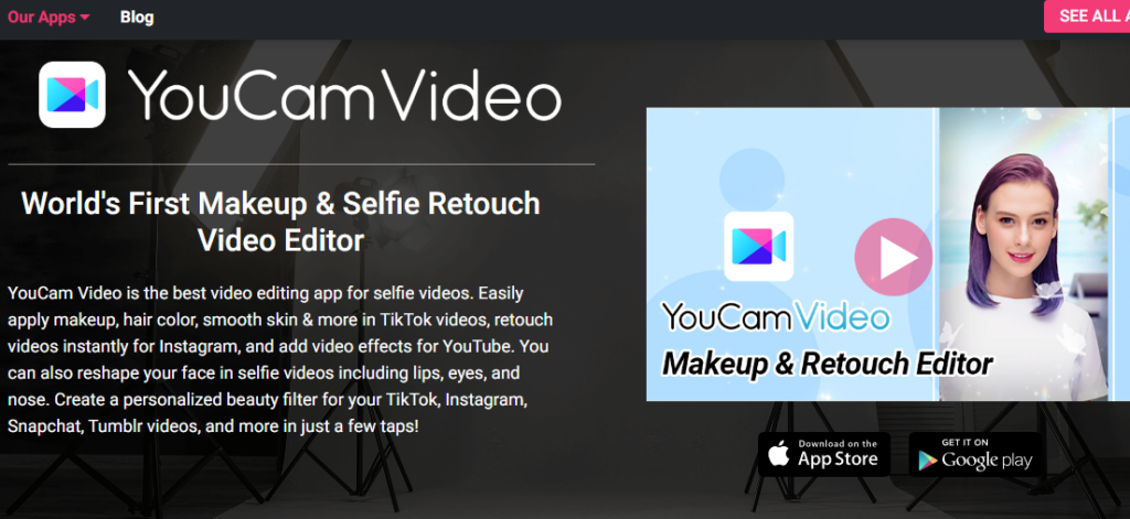youcam video editor