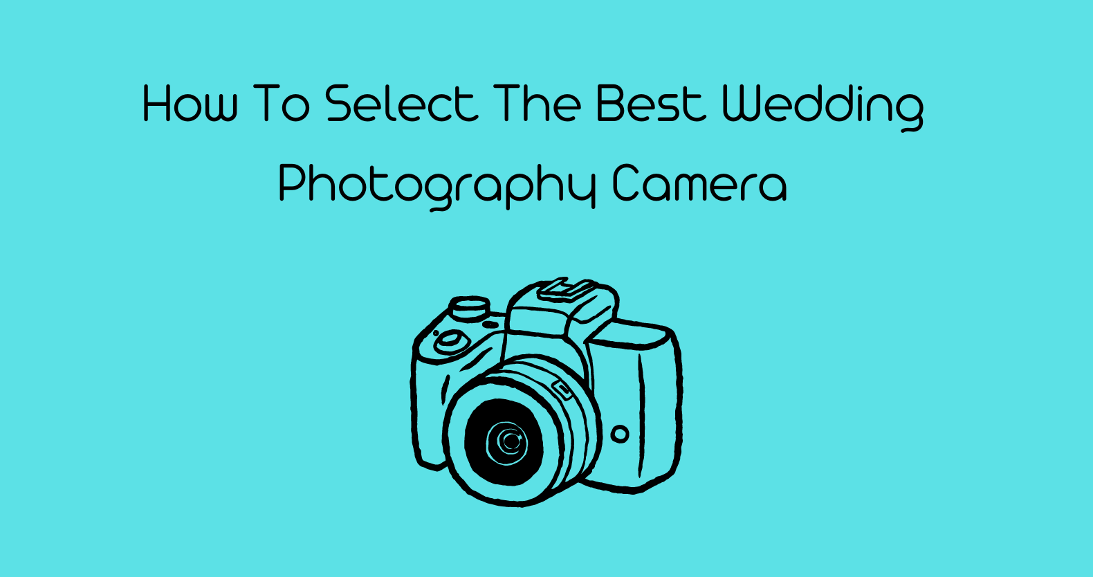 Learn How To Select The Best Wedding Photography Camera