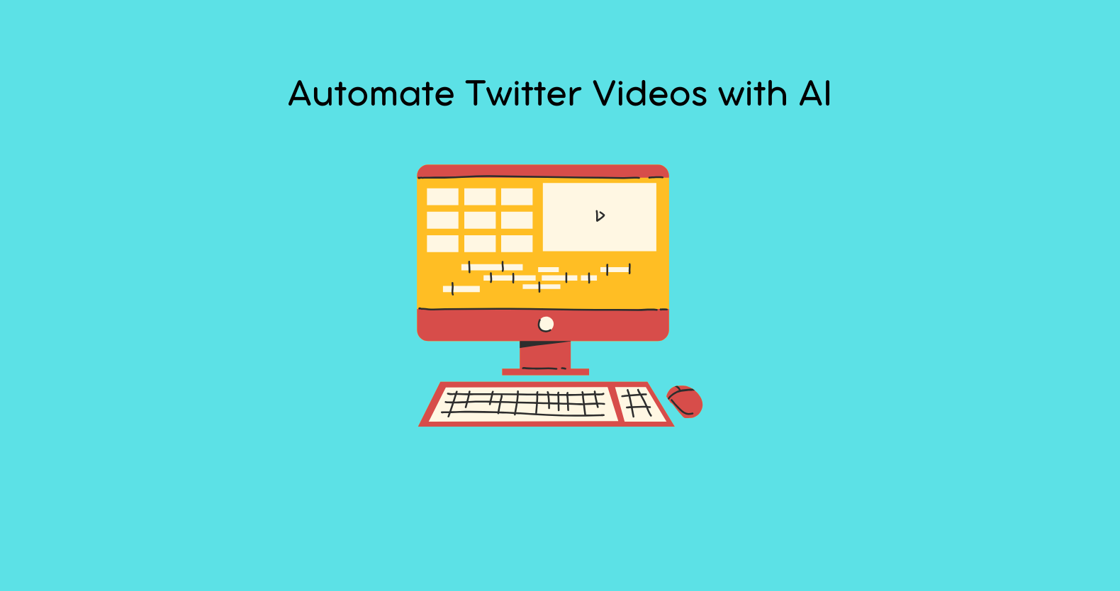 Automate Twitter Videos with AI