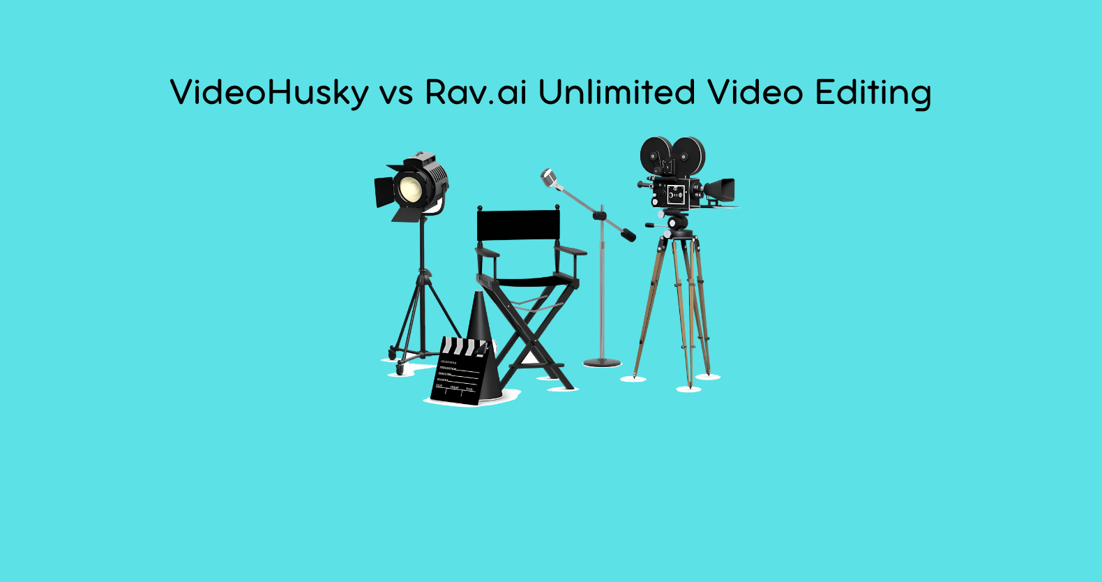 VideoHusky vs Rav.ai Unlimited Video Editing